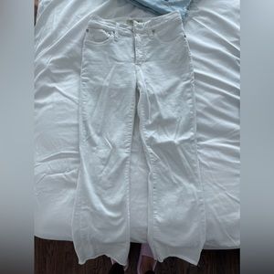 Madewell cali denim boot in white